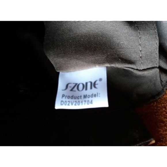 S-ZONE Genuine Leather Tote Shoulder Bag Women Handbag Distressed Light Brown